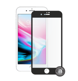 iPhone 8 Plus Tempered Glass Protection (full COVER black) ochrana displeje