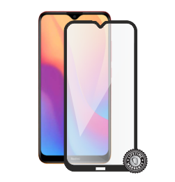 Redmi 8A Tempered Glass protection (full COVER black) display