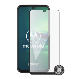 Moto G8 Plus XT2019 Tempered Glass protection (full COVER black) display