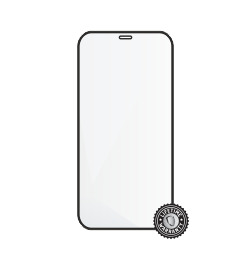 iPhone 12 mini Tempered Glass protection (full COVER black) ochrana displeje