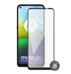 Moto G9 Power XT2091 Tempered Glass protection (full COVER black) display