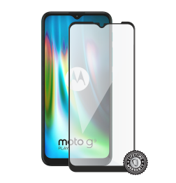 Moto G9 Play XT2083 Tempered Glass protection (full COVER black) display