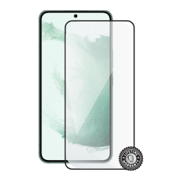 S906 Galaxy S22+ 5G Tempered Glass protection (full COVER black) Kijelző