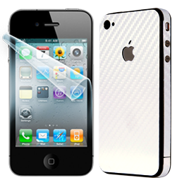 iPhone 4S display+carbon white