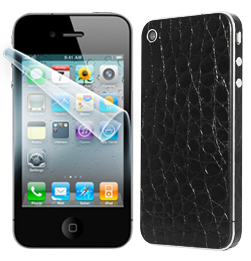 iPhone 4S display+carbon leather