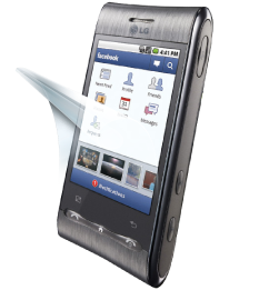 GT540 Optimus display