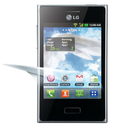 E400 Optimus L3 ochrana displeje