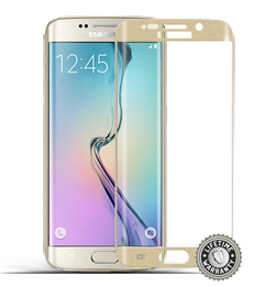 G928 Galaxy S6 Edge Plus Tempered Glass protection (golden) display