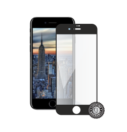 iPhone 8 Tempered Glass Protection (full COVER black) display