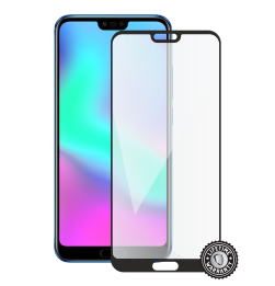 Honor 10 Tempered Glass protection (full COVER black) display