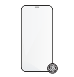 iPhone 12 Pro Max Tempered Glass protection (full COVER black) display