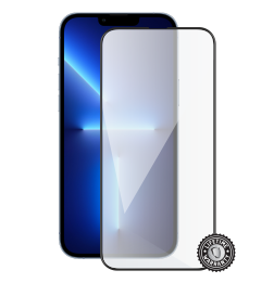 iPhone 13 Pro Max Tempered Glass protection (full COVER black) display