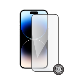 iPhone 14 Pro Tempered Glass protection (full COVER black) display