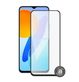 Honor X8 5G Tempered Glass protection (full COVER black) display
